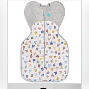 Love to dream Gray and Multicolor Baby Swaddle